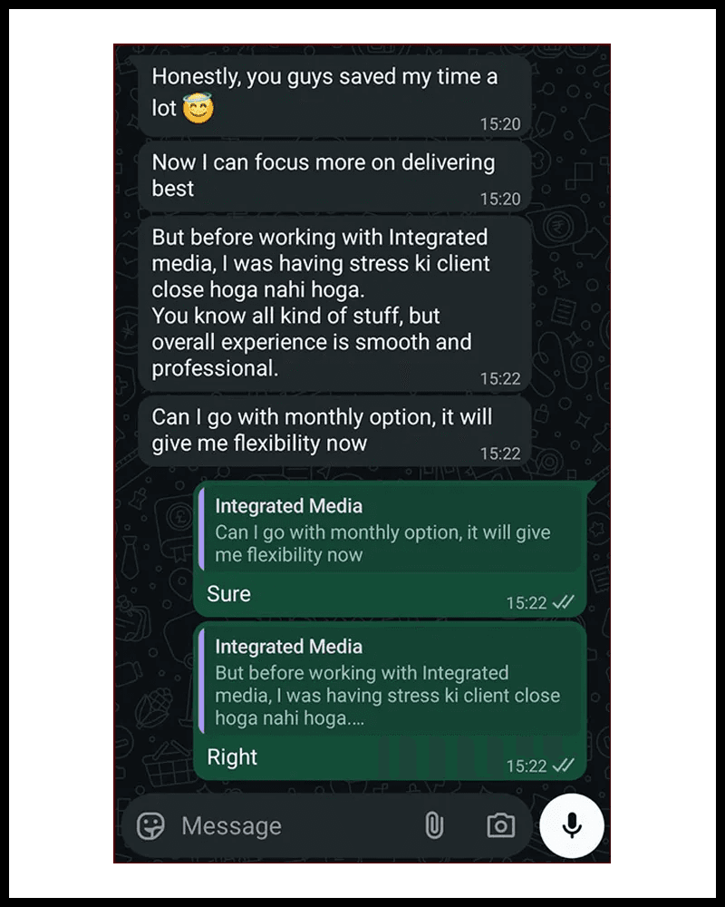 Client testimonial 2